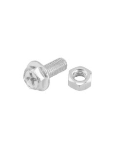 Light Bracket Bolt/Nut 12 x 5mm Chrome.